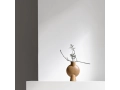 Sphere Vase Bubl Mini - Ocher - Ikebana.jpg