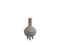 Duck Vase Fat - Taupe - wazon