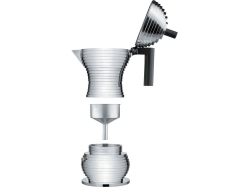 Pulcina - Espresso coffee maker black - zaparzacz do kawy