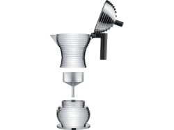 Pulcina - Espresso coffee maker black - zaparzacz do kawy