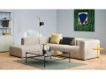 Mags Corner comb 2 Left Lint grey_Rebar Square Coffee Table marble tabletop soft black frame_Moire Kelim green_DLM sun yellow.jpg