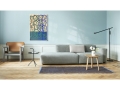 Mags Soft Low 2,5 seater comb 2 Lint grey light grey stitching_Tapis chestnut and blue_Fifty-Fifty Floor black.jpg