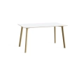 CPH Deux 210 Table L140xW75xH73 pearl white laminate_wb lacquer oak base.jpg
