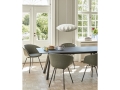 CPH 30 Extendable black lino black frame_AAC 27 Soft Atlas 931 black powder coated base_Nelson Saucer Crisscross Bubble Pendant.jpg