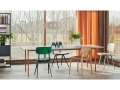 Two-Colour Table 240x90 light grey wb lacquer valchromat tabletop ochre powder coated steel_Arcs Vase white_Soft Edge 60 wb lacquer oak.jpg