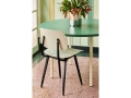 Revolt rice seat and back black steel base_Two-Colour green mint tabletop ivory powder coated steel legs_Arcs Vase.jpg