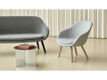 AAL Sofa Dot 1682 02 bianco nero black wb oak base_Slit Table Round mirror_AAL 82 Divina Melange 120 wb lacquer oak base.jpg