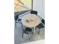 Triangle Leg Table wb lacquer oak_Soft Ice Oval Dish green_Soft Edge 60 hunter wb lacquer oak_01.jpg