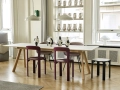 CPH 30 L250xW90 off white lino top wb oak base_Rey Chair grape red wb lacquer beech_Rey Stool deep black wb lacquer beech_Pao Steel Pendant 470 cool grey.jpg