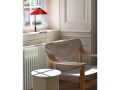 Bernard raw canvas cover wb lacquer oak_Matin Table Lamp bright red_Slit Table High white.jpg
