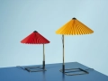 Matin Table Lamp S bright red shade_Matin Table Lamp L yellow shade.jpg