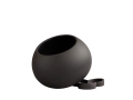 231001 Urchin Plantpot, Big - Coffee - 2 - White Background.jpg
