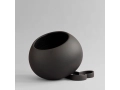 231001 Urchin Plantpot, Big - Coffee - 2.jpg