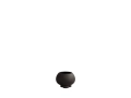 231004 Urchin Plantpot, Petit - Coffee - 1 - White Background.jpg
