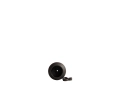 231004 Urchin Plantpot, Petit - Coffee - 2 - White Background.jpg
