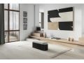 Tribu Bench - Stool - Le Deux Table Lamp - Sculpt wall art - Sphere Vase square big sand - Tribal Vase Mini Dk. Grey.jpg