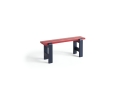 AD127-C953-AN02_Weekday Bench Duo L111 x 23 x H45 cm wine red wb lacquered pinewood  benchtop_steel blue wb lacquered pinewood frame.jpg