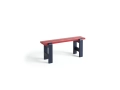 AD127-C953-AN02_Weekday Bench Duo L111 x 23 x H45 cm wine red wb lacquered pinewood  benchtop_steel blue wb lacquered pinewood frame.jpg