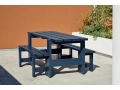 Weekday Table L180_Weekday Bench L140 steel blue wb lacquered pinewood 01.jpg
