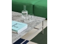 Mags Soft Low Armrest 2 seater Planar 732 black stitches_Rebar Coffee Table L80xW84xH33 grey marble tabletop fossil grey powder coated steel_Ethan Cook Flat Works 200x300 peach green check 01.jpg