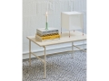 Rebar Coffee Table L80xW49xH40.5 beige marble tabletop alabaster powder coated steel frame_Paper Cube Table Lamp_Braided Rug 140x200 grey.jpg