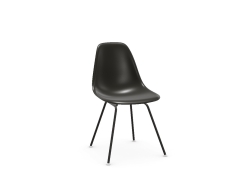 PROMOCJA! EPC DSX (Eames Plastic Chair) new height - Black/Black - krzesło