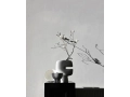 Tribal vase mini - Duck jar big - Duck bowl big - Bone White - Japan.jpg