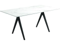 Split 92cm x 170cm Dining Table Bianco Ceramic - Meteor.jpg