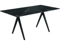 Split 92cm x 170cm Dining Table Nero Ceramic - Meteor.jpg