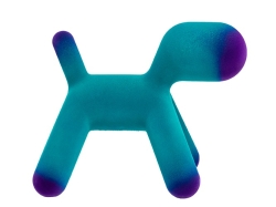 Puppy - Turquouise / Violet - figurka psa