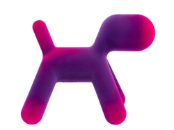 Puppy -  Violet / Fuchsia - figurka psa