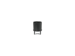 PROMOCJA! Bau Pot Small - Black - donica