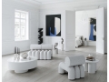 Minimalistic Art Appartment - Foku, w candleholder, curve bowls, sitting man, big foot, orimono, cobra table lamp, ghost chandelier - 1.jpg