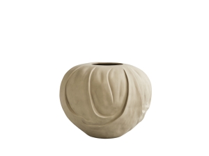 Orimono Vase - Sand - wazon