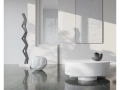 White Marble Room, Orimono, Curve, W candle holder, Foku - 5.jpg