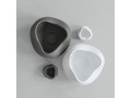 Curve Bowl, Mini - Big Family – Dark Grey - Bone White - 2.jpg