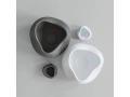 Curve Bowl, Mini - Big Family – Dark Grey - Bone White - 2.jpg