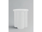 Big Foot Table, Tall - Bone White - stolik