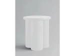 Big Foot Table, Tall - Bone White - stolik