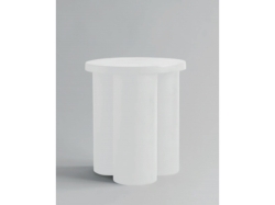 Big Foot Table, Tall - Bone White - stolik