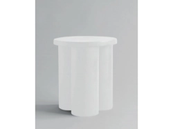 Big Foot Table, Tall - Bone White - stolik