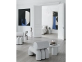 Minimalistic Art Appartment - Foku, w candleholder, curve bowls, sitting man, big foot, orimono, cobra table lamp, ghost chandelier - 3.jpg