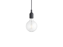 PROMOCJA! E27 Dark Grey - lampa wisząca