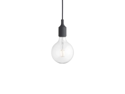 PROMOCJA! E27 Dark Grey - lampa wisząca