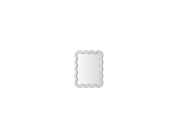Illu Mirror 65x50 - lustro