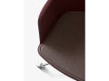 Rely HW48_Red Brown plastic shell w. Re-wool 0648 seat pad Polished Aluminium base.jpg