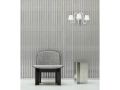 Chisel Lounge Chair front uph Hallingdal 166 black wb lacquered oak_Apollo Wall Sconce 3 arm_Slit Table High mirror.jpg