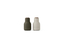 Bottle Grinder Small - Hunting Green/Beige/Walnut Lid - zestaw młynków