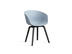 About a Chair AAC 22 - Black lacquered oak - krzesło