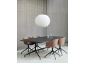 Nelson Ball Bubble Pendant L_AAC 20 soft brick 2.0 shell black base_AAT 10 L180xW105xH74 black linoleum black frame.jpg
